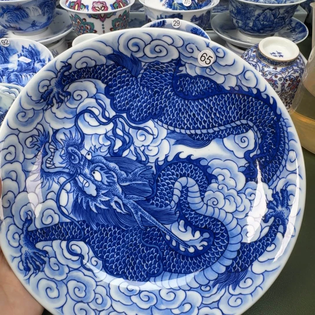 陶景德镇纯手工纯手绘茶具木木65