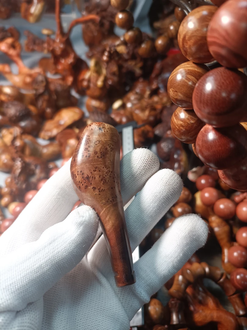 麻梨疙瘩火琉璃手把件