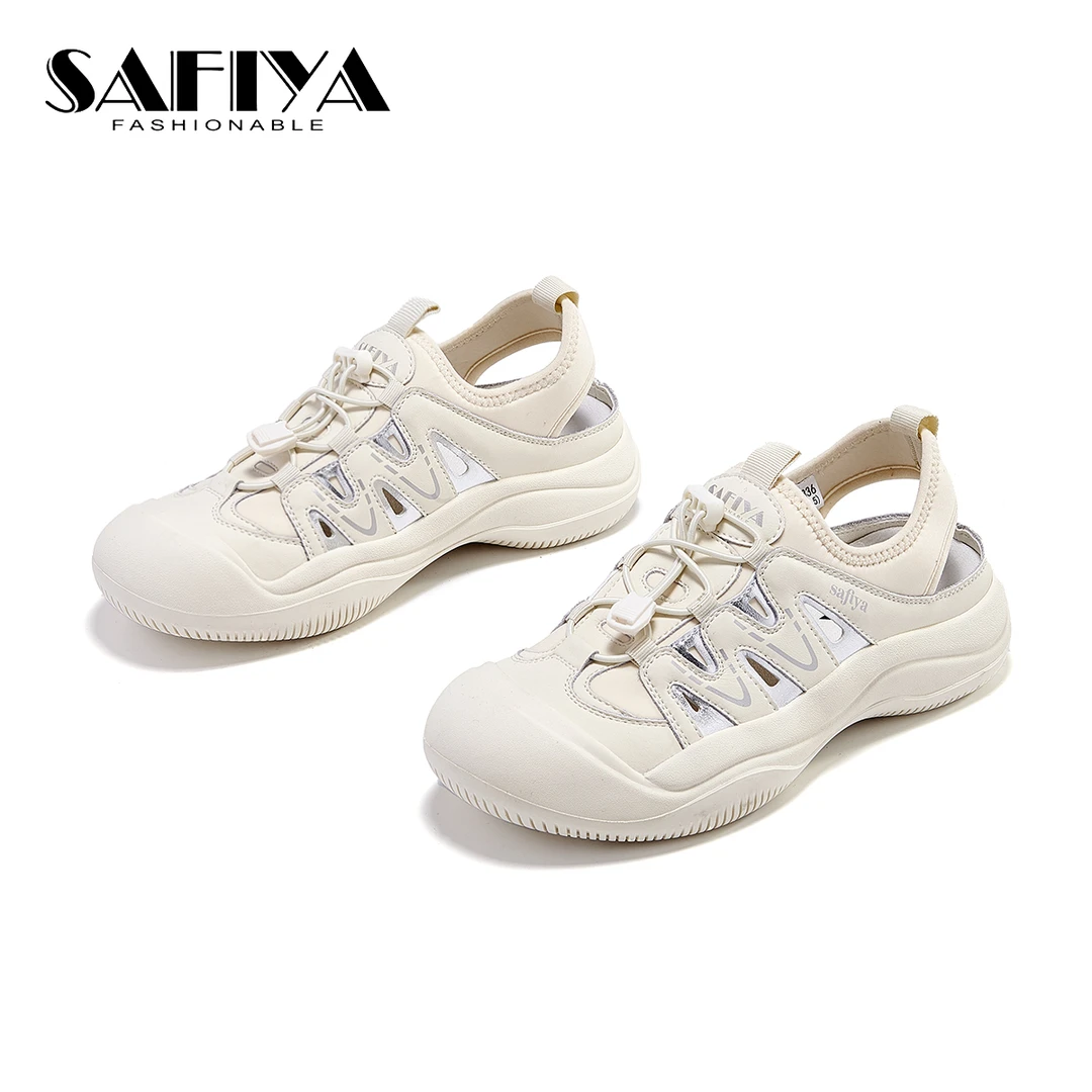 索菲娅Safiya2025新款春夏休闲涉水轻便跑步鞋SF41112B36