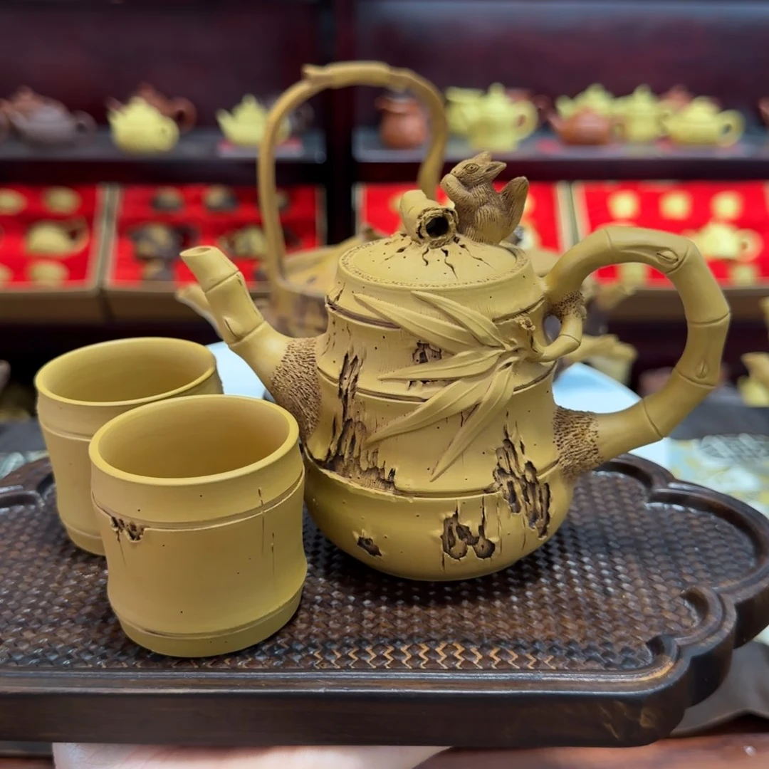 茶壶段泥葫芦竹节