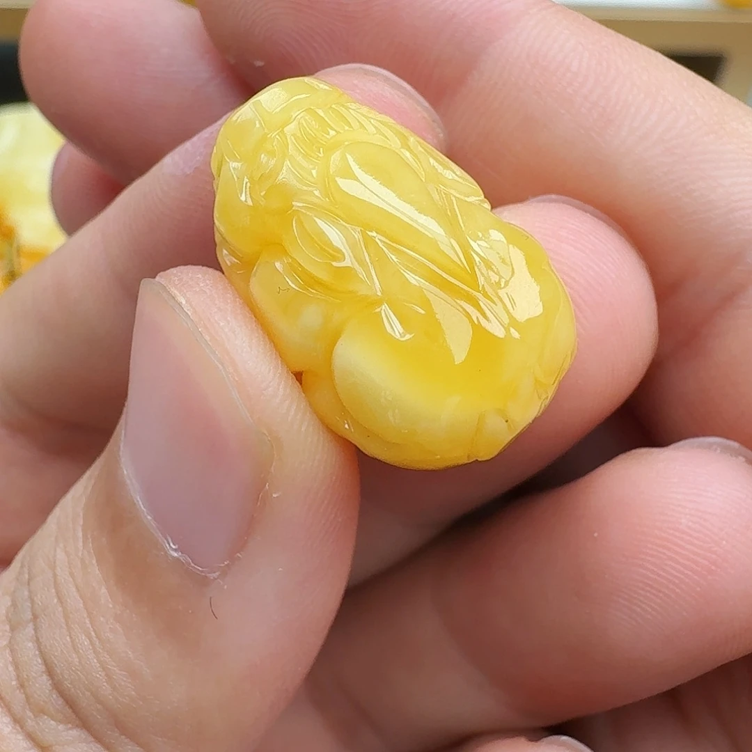 琥珀颈饰未镶嵌天然保真，假一赔十，抖音5年品质老店