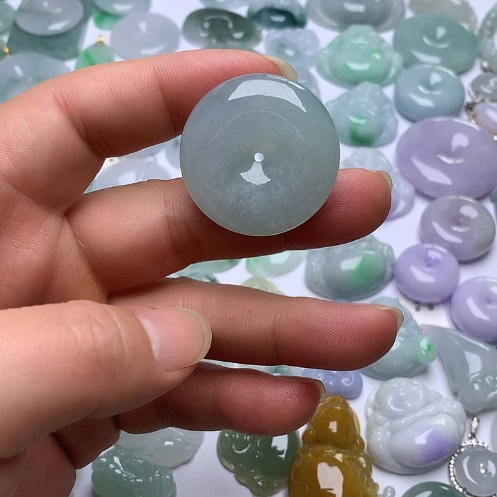 翡翠未镶嵌颈饰天然翡翠