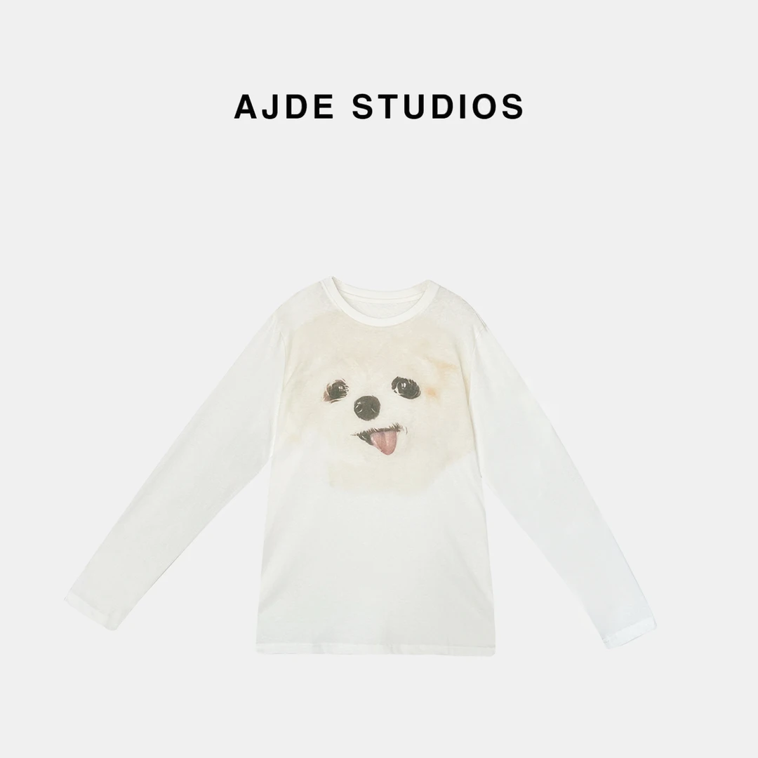 AJDE｜芷蕾小比熊长袖T 01秋冬穿搭