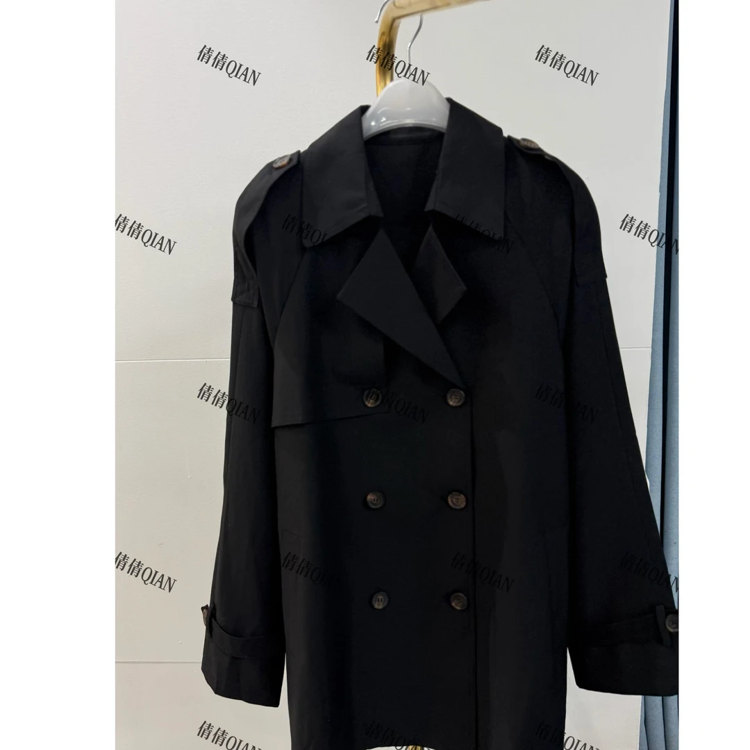 气质中长款风衣英伦风（GP044）