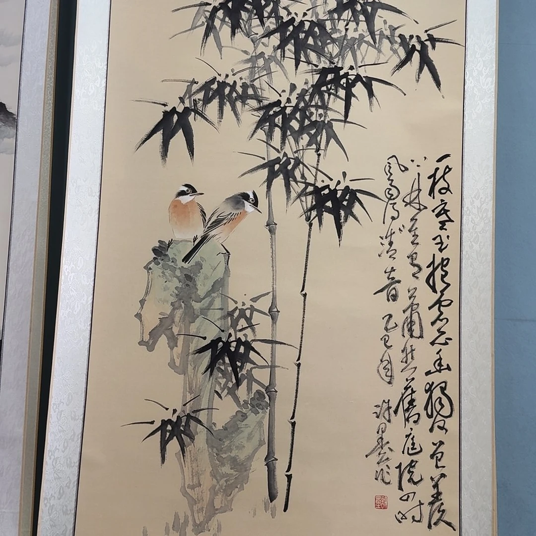 纯手绘国画作品好看