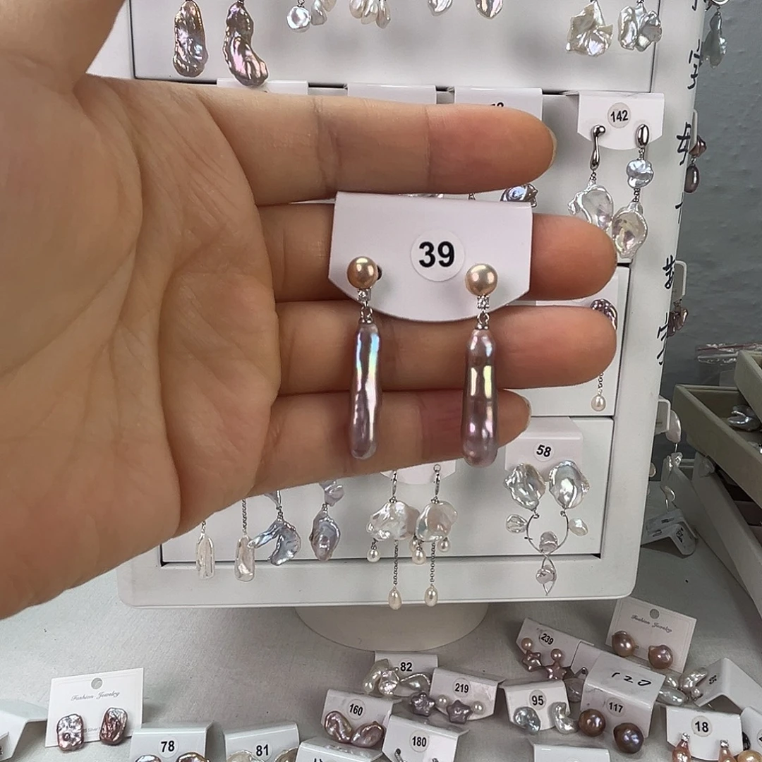 非金属925银琉璃淡水39