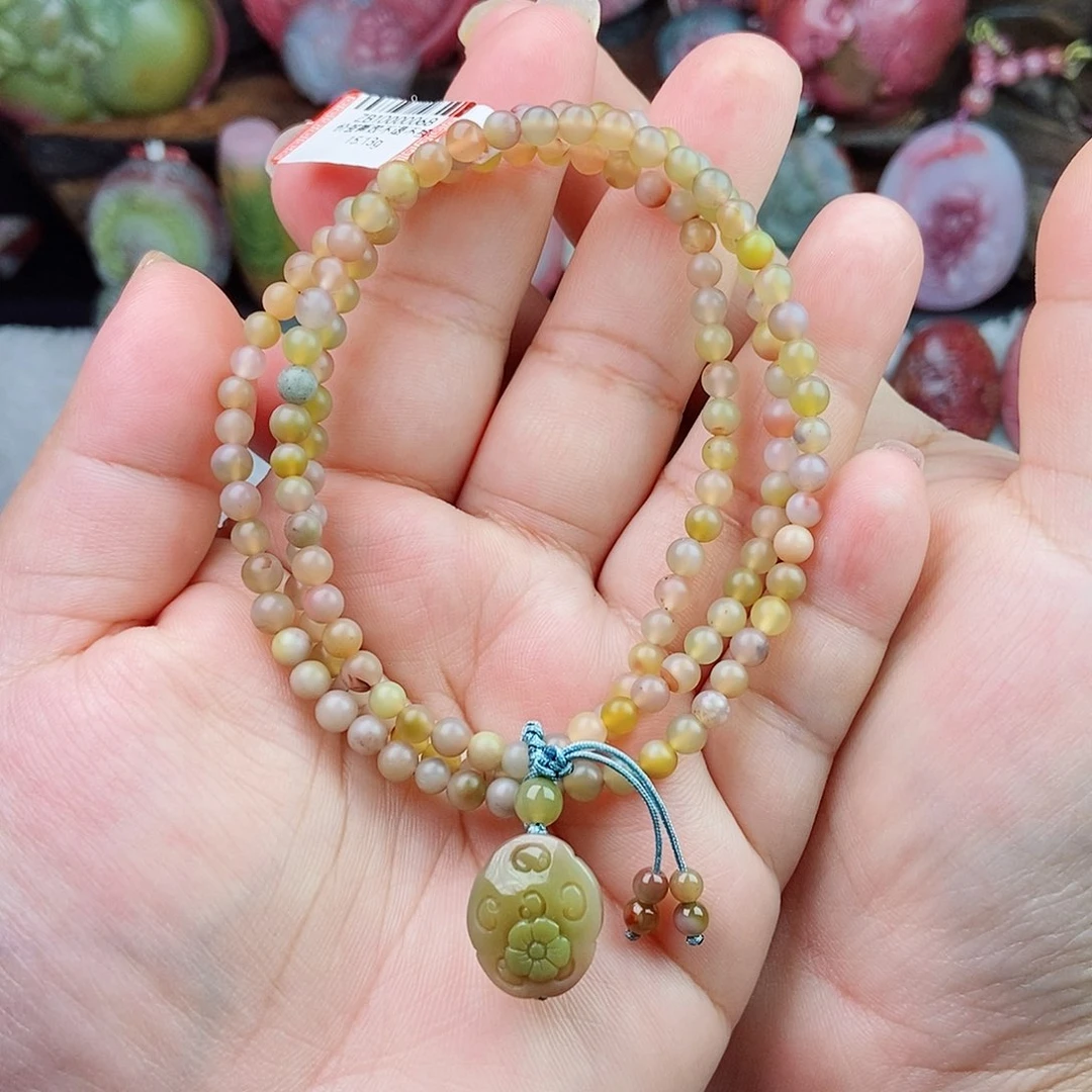 未镶嵌石英质玉（盐源）珠宝半成品