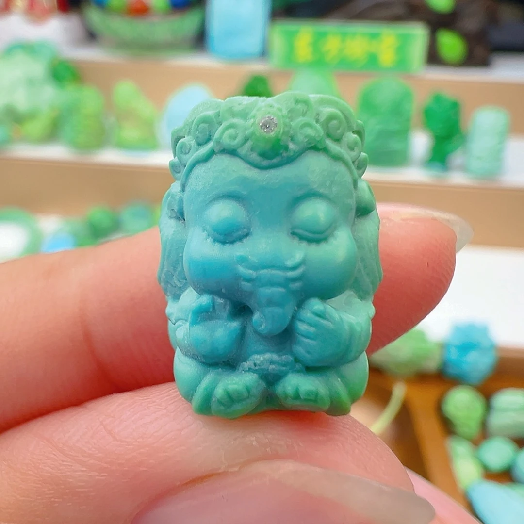 未镶嵌绿松石项链晓****哥