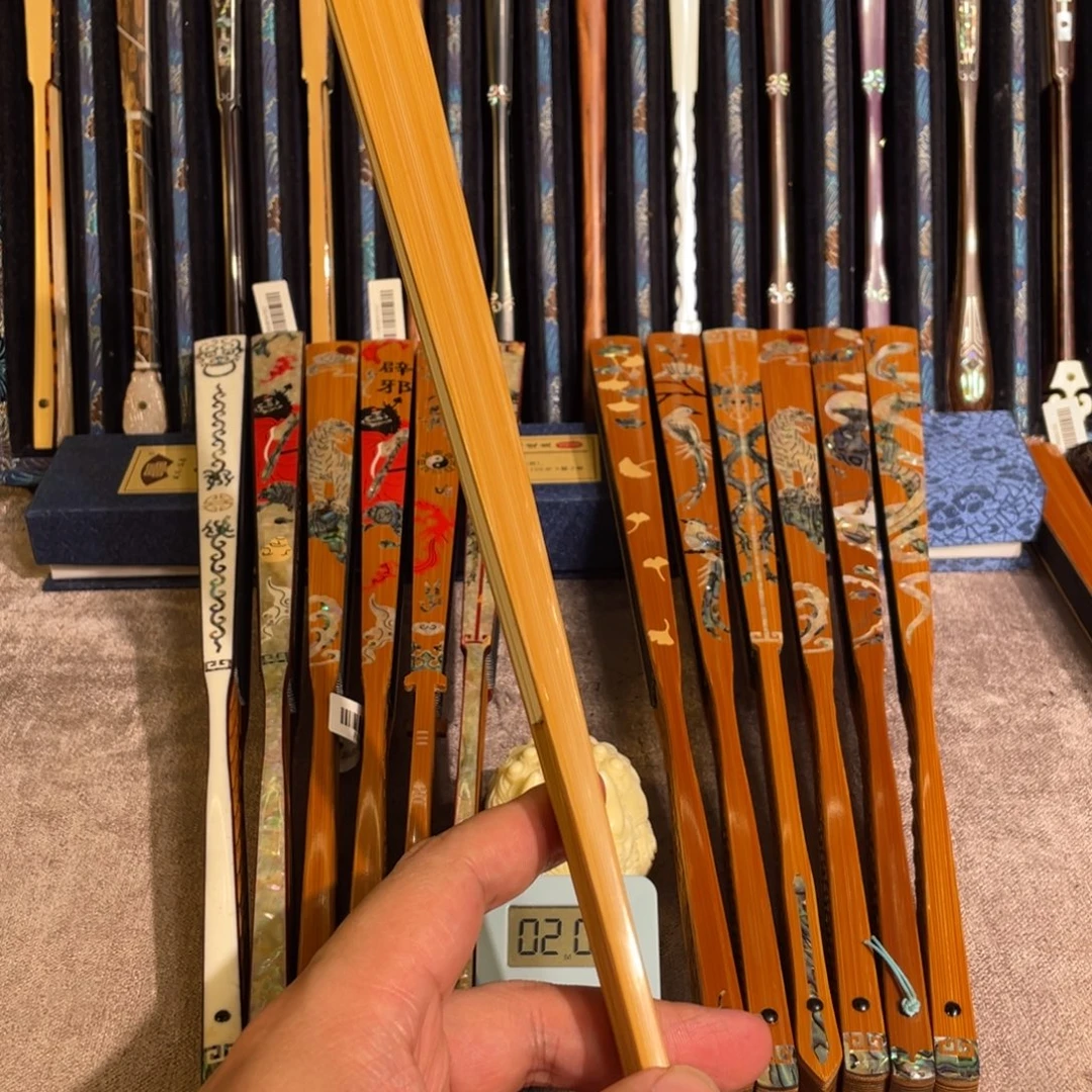 扇子手工制作工艺精湛