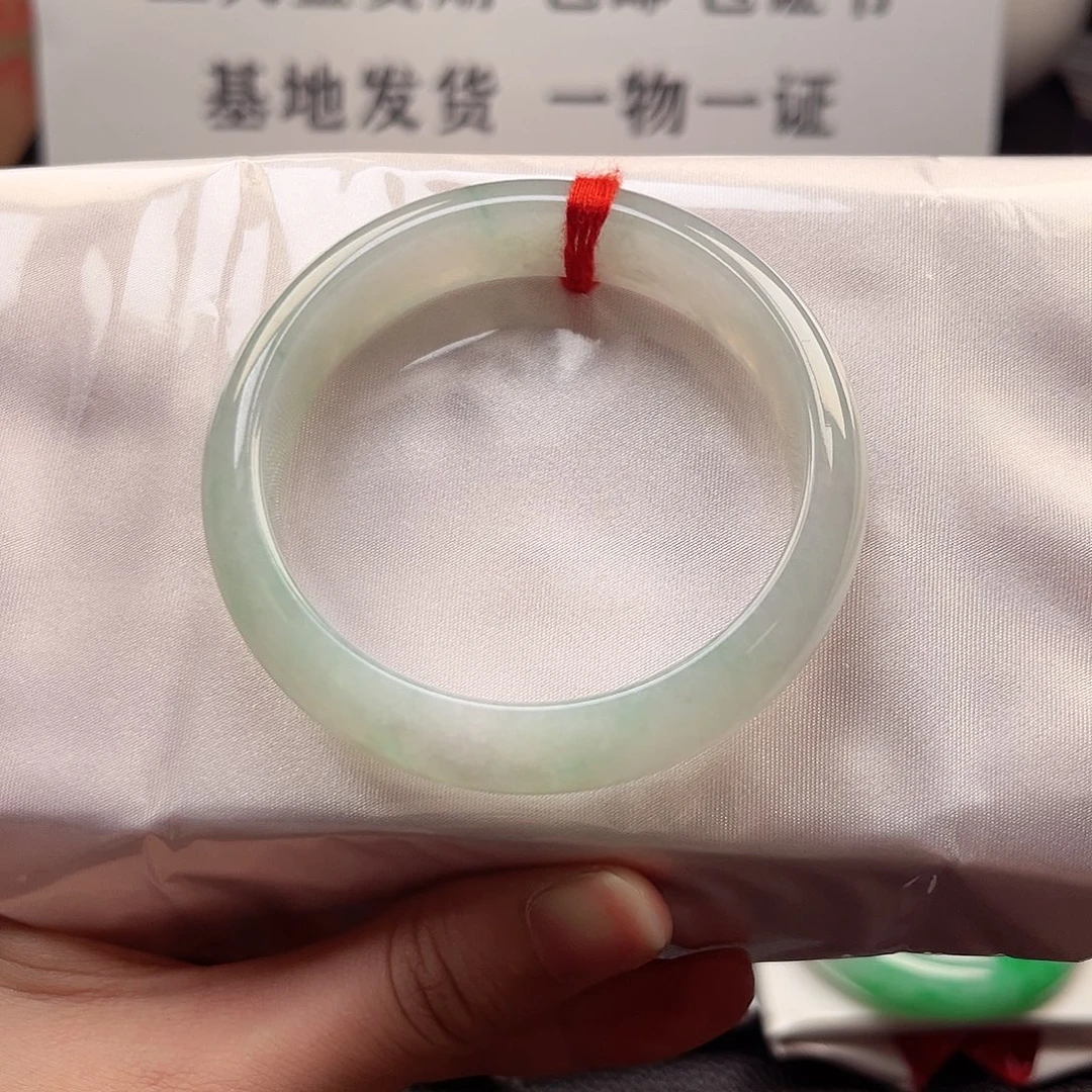 翡翠未镶嵌手镯22号链接