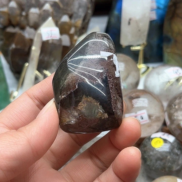 水晶101克幽灵随形未镶嵌化****⑥