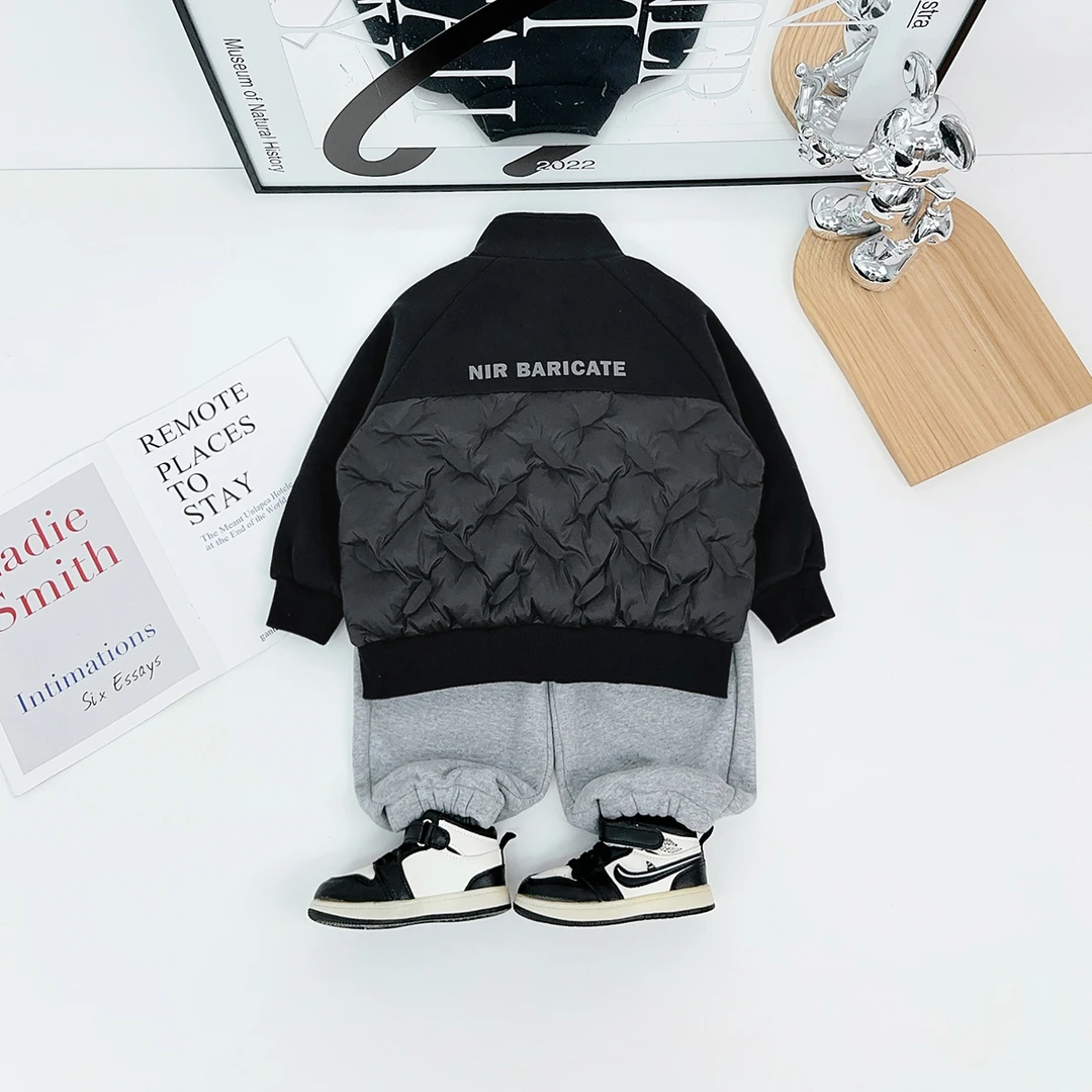 儿童棉服男童冬款加厚棉衣2025冬新款冬装 WG28584