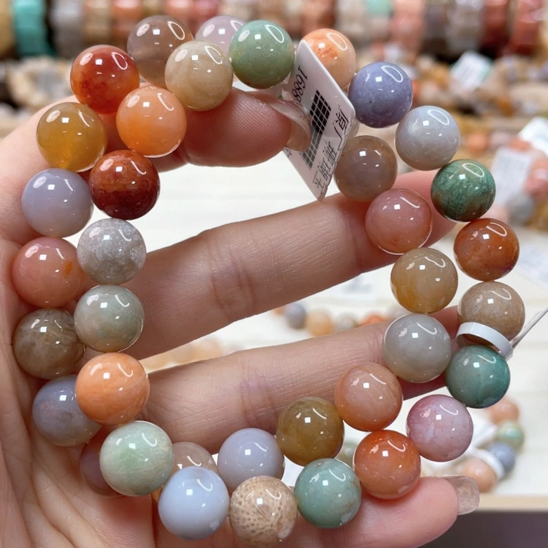 未镶嵌手链硅化珊瑚（珊瑚玉）利*405