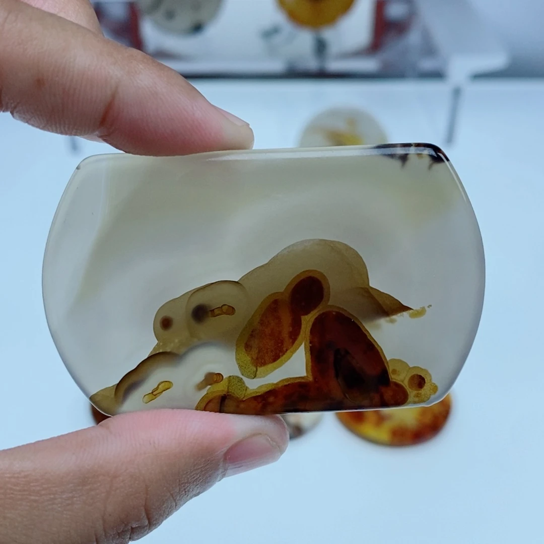 玛瑙/玉髓未镶嵌珠宝半成品