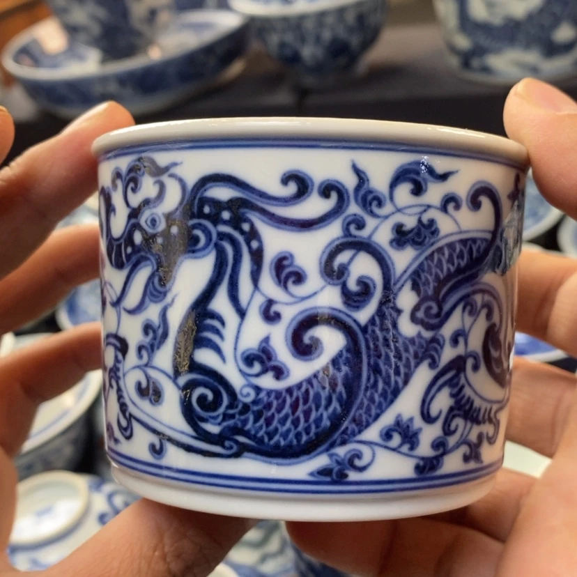 【闪购商品】景德镇青花主人杯