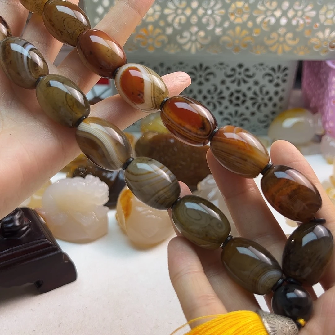 玛瑙/玉髓未镶嵌颈饰