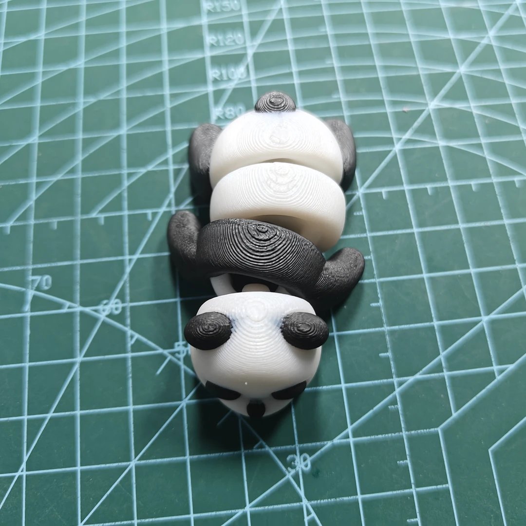 3d打印治愈系模型摆件小熊猫小众谷子家居好物解压潮玩礼物装饰