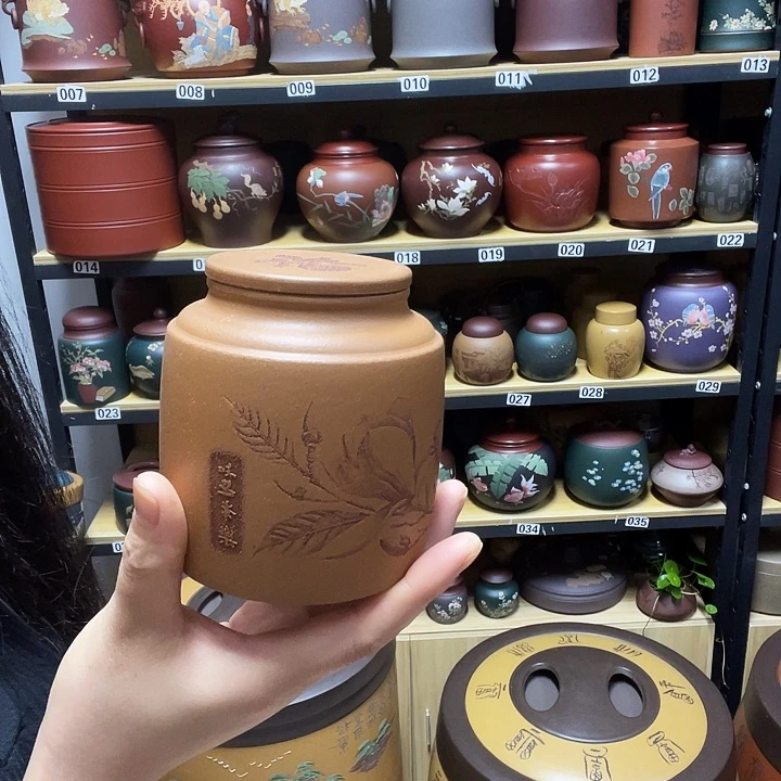 紫砂茶叶罐紫砂茶叶罐