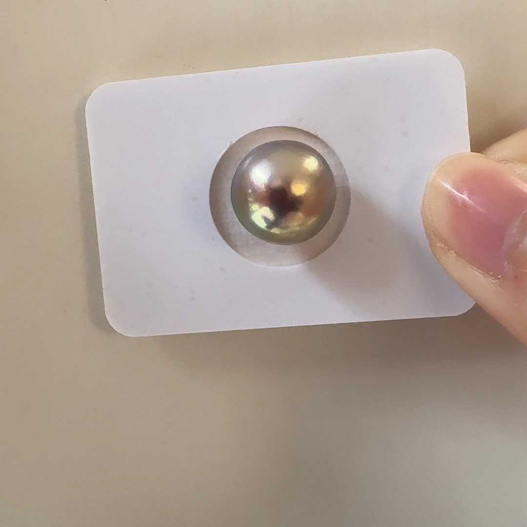 爱****银S925镶嵌淡水珍珠戒指定制款戒指