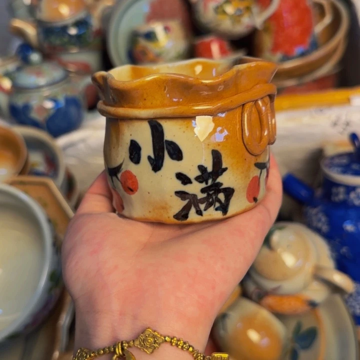 瓷片景德镇陶瓷手工手绘