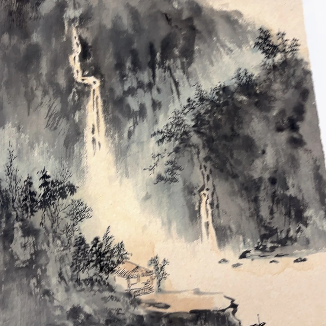 静***斋国画绘画作品多次参加