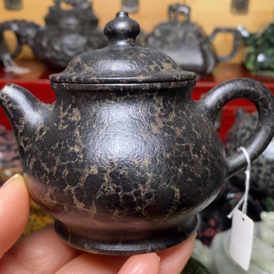 冰碛岩豹纹潘壶190cc