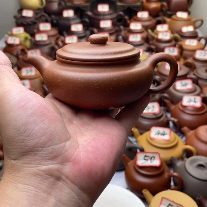 紫砂茶壶宜兴紫砂全手工