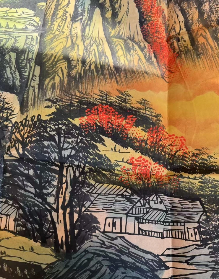 千古书画院 精品 山水图【精品】仿古印刷装饰画