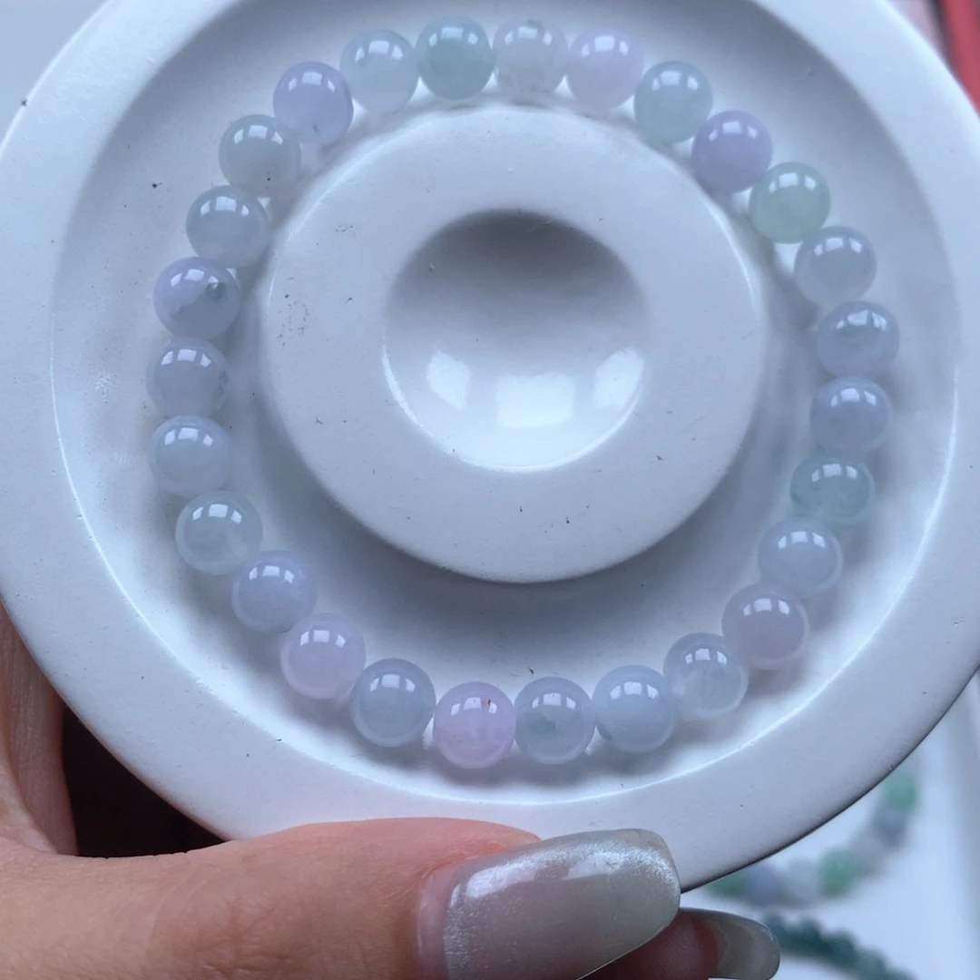 未镶嵌手链翡翠缅甸A货翡翠 6.8