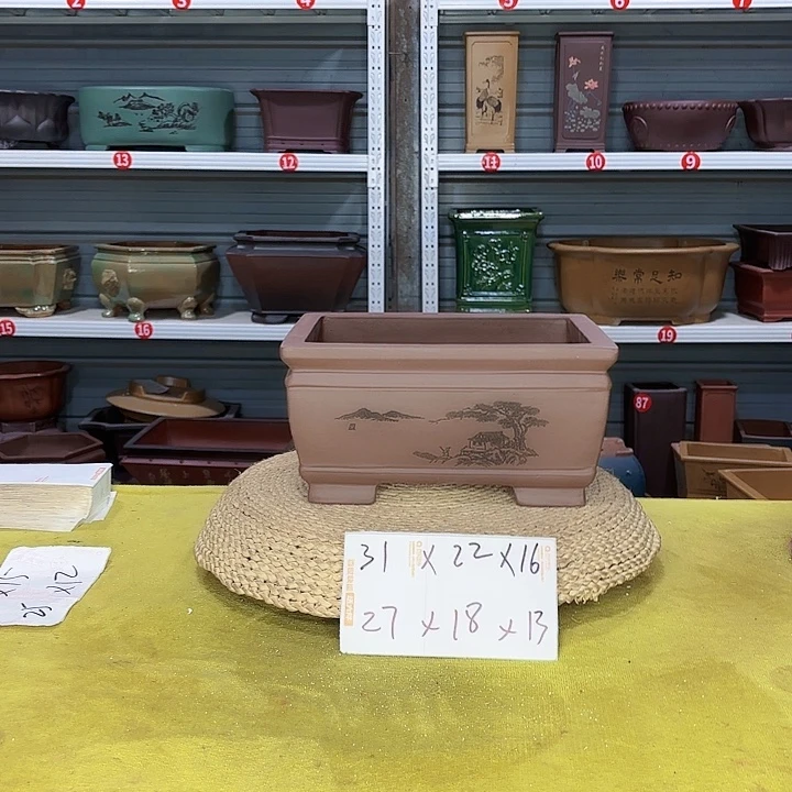 紫砂花盆宜兴紫砂