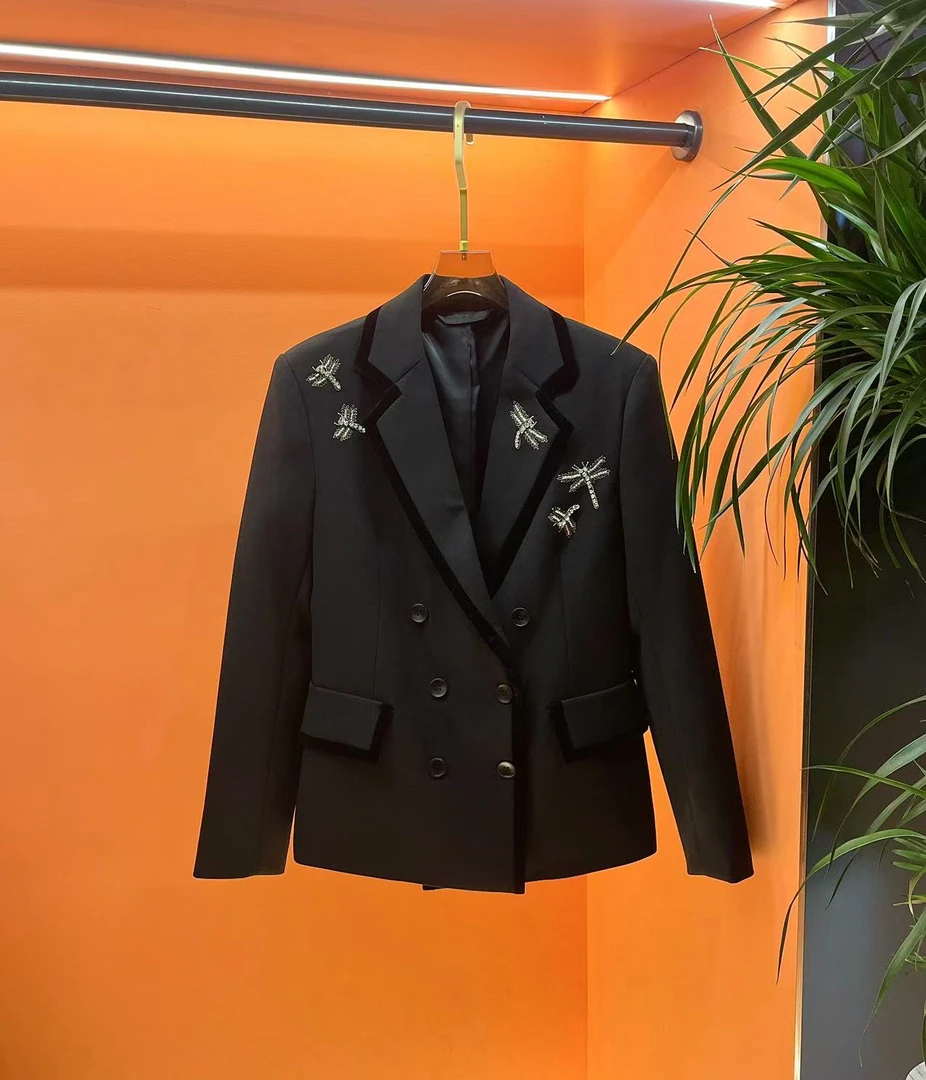 （小雨推荐）2025年新款春季时尚修身韩版西装外套