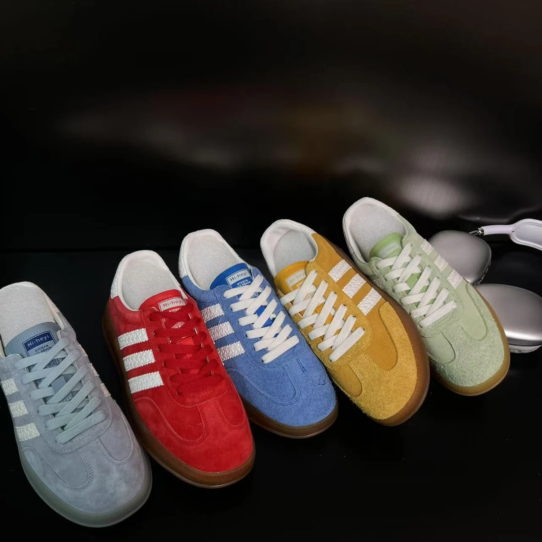 【全糖主义】平底德训鞋女2025夏季新款软底舒适休闲板鞋潮2801-8