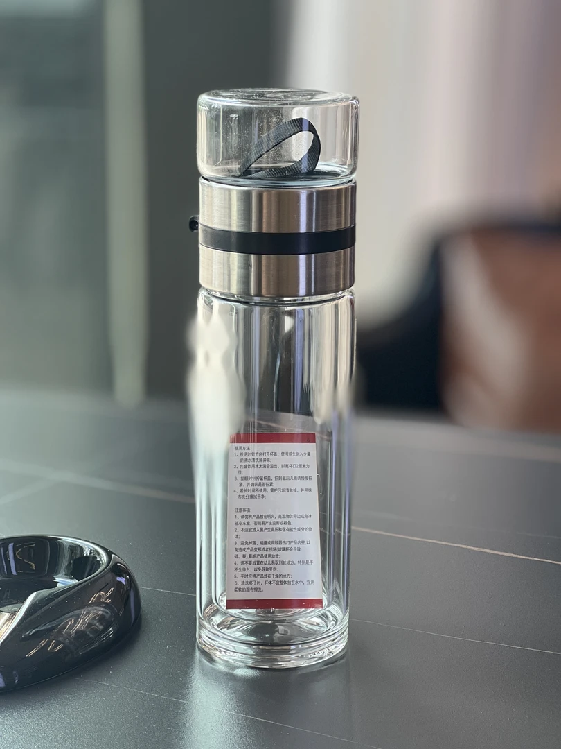 玻璃泡茶杯茶水分离杯
