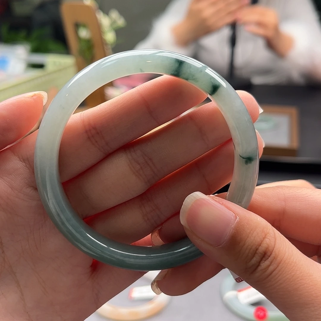 翡翠未镶嵌手镯59-60号31