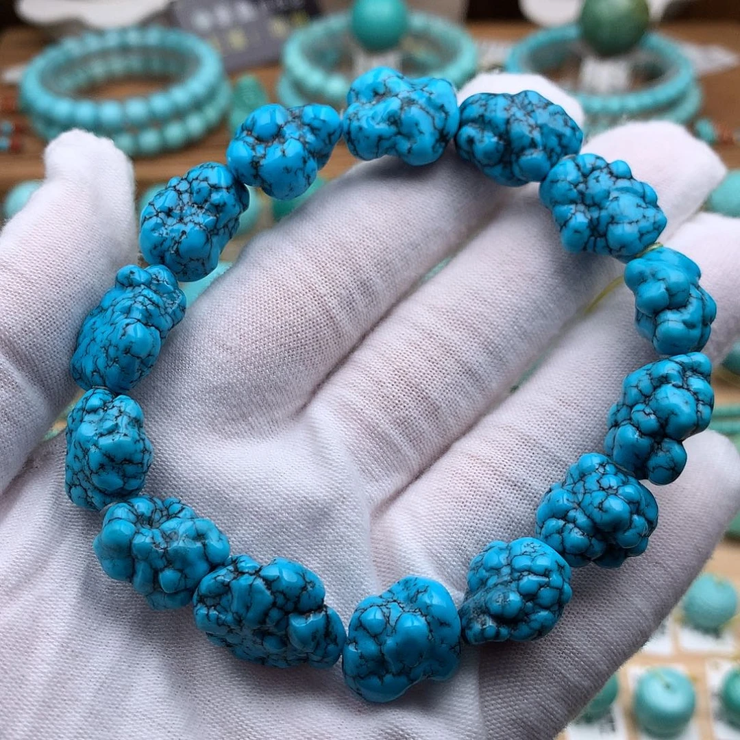 绿松石未镶嵌珠宝奇石