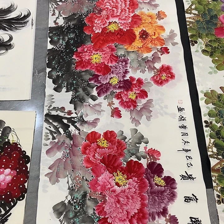 小周画廊的直播间