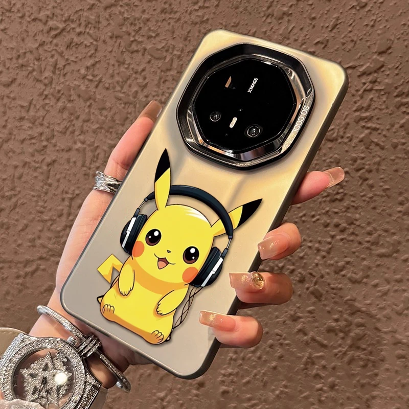 适用华为mate70rs非凡大师手机壳皮卡丘mate60pro保时捷60rs新款