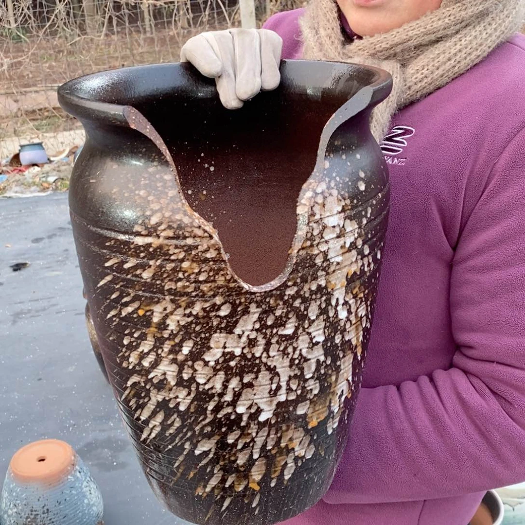 红陶口25高35～～～