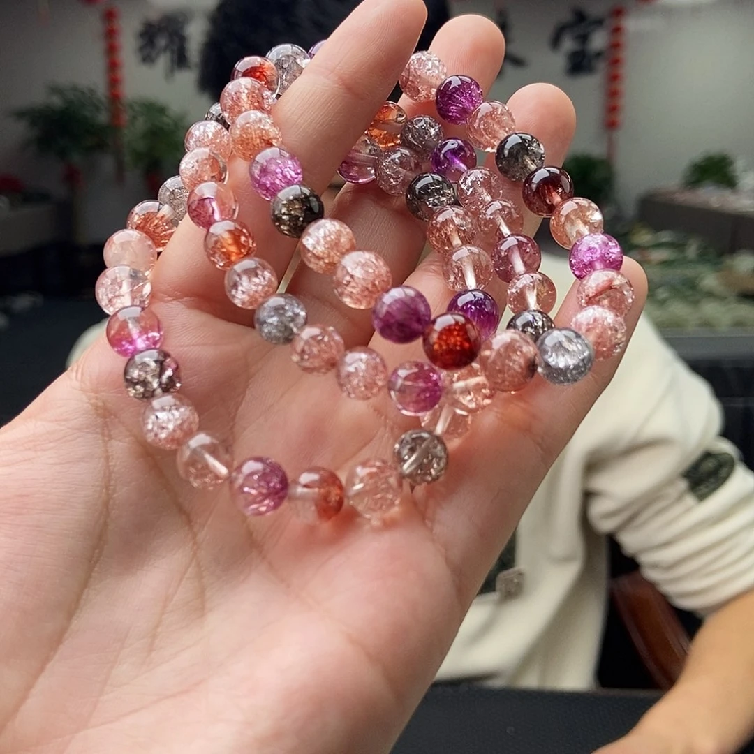 水晶颜色多样性发拍一发一未镶嵌