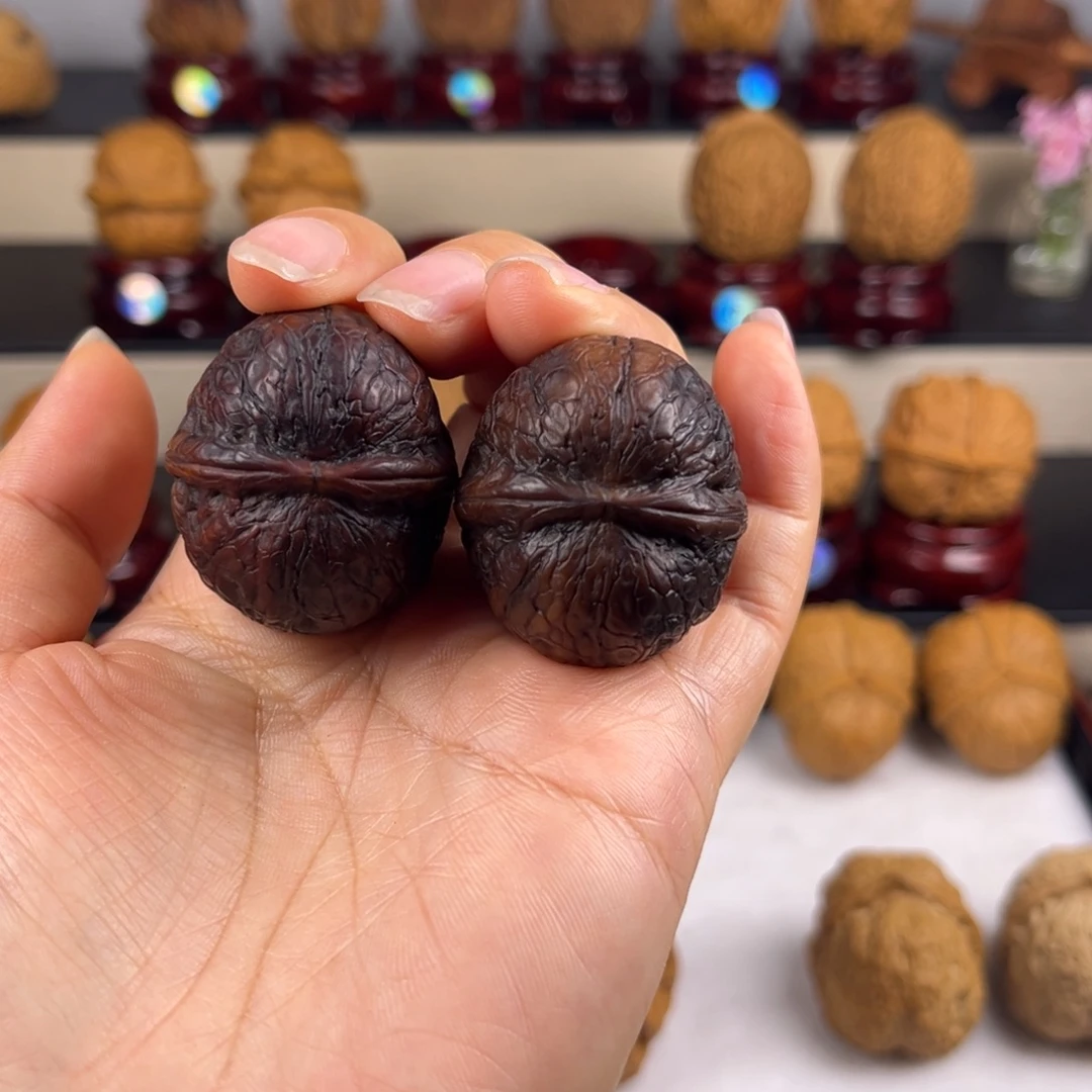 晚***秋文玩核桃吊坠乾坤球W