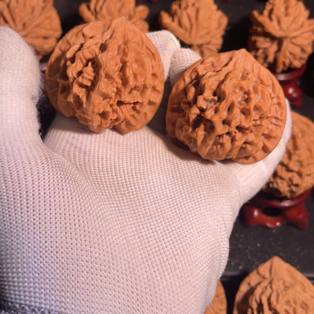 把件文玩核桃44官帽