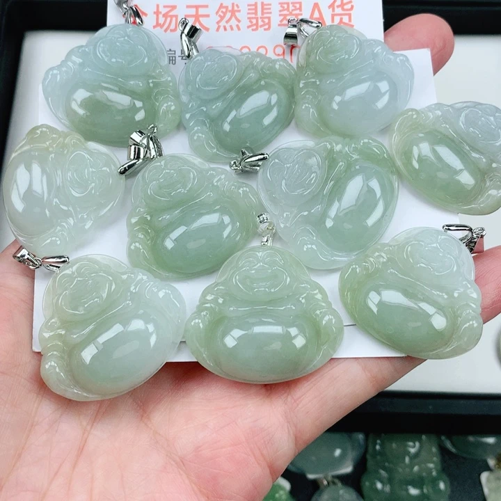 翡翠未镶嵌颈饰多样性发其1