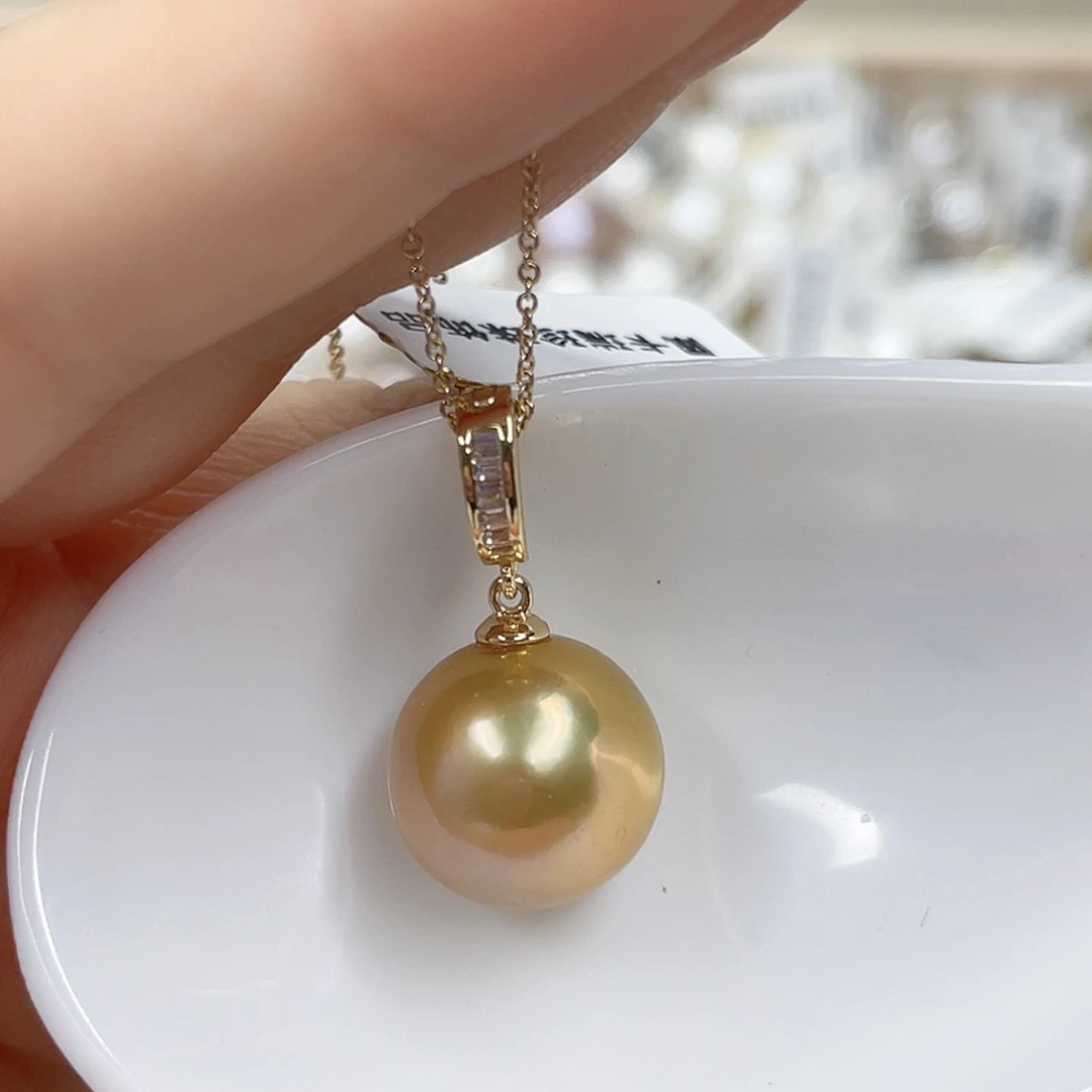 淡水珍珠合金吊坠(赠链)