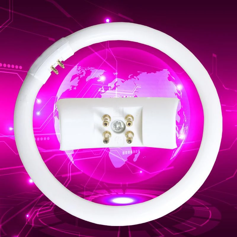 圆形灯管吸顶三基色节能灯管四方针环管吸顶灯家用灯圈