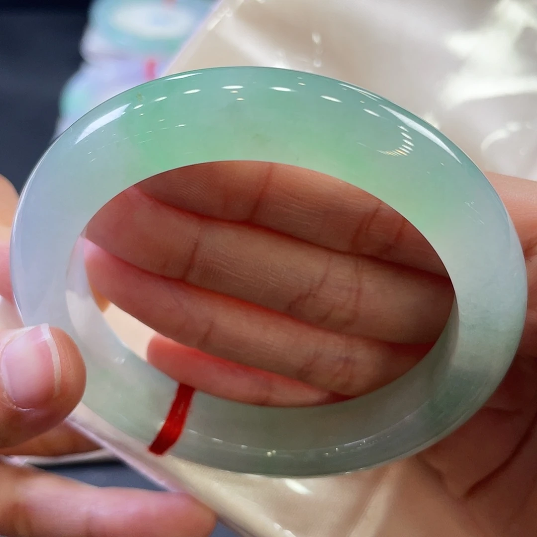 未镶嵌手镯翡翠61号正圈