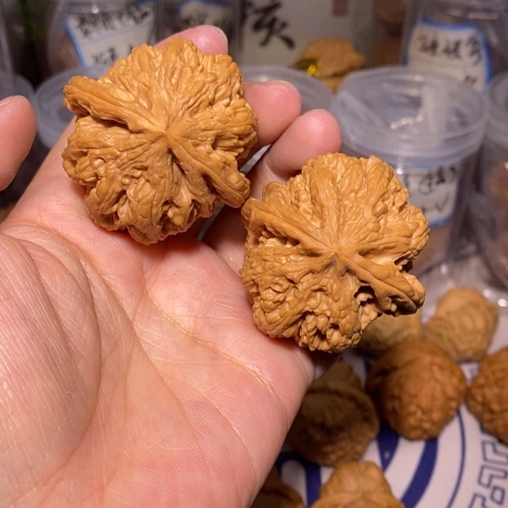 核桃把件粗筋44尺微修