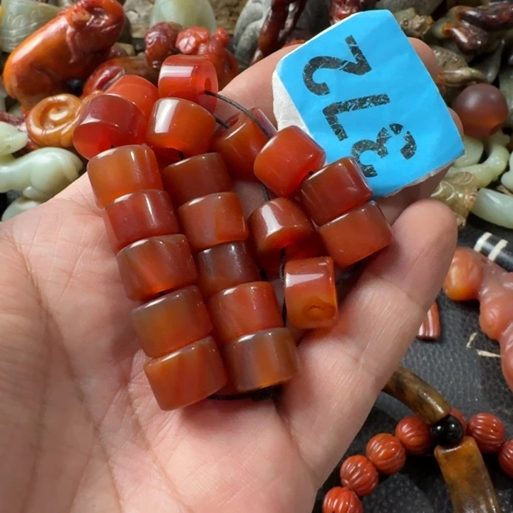 玛瑙/玉髓颈饰合金