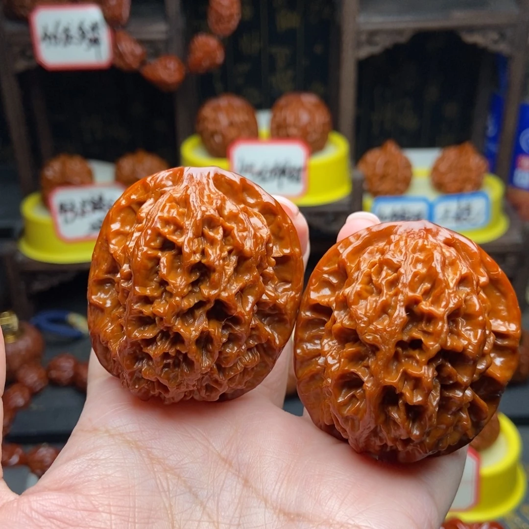 吊坠文玩核桃大花44