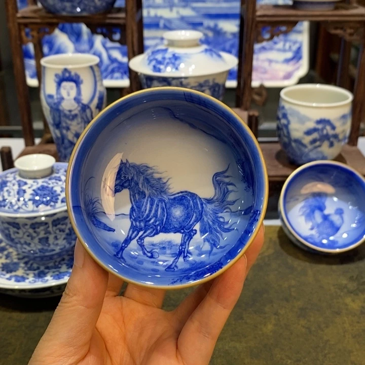 景德镇陶瓷手工手绘