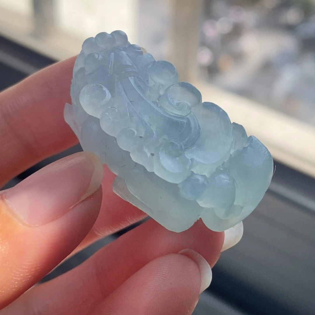 未镶嵌定制翡翠毛货无鉴赏期